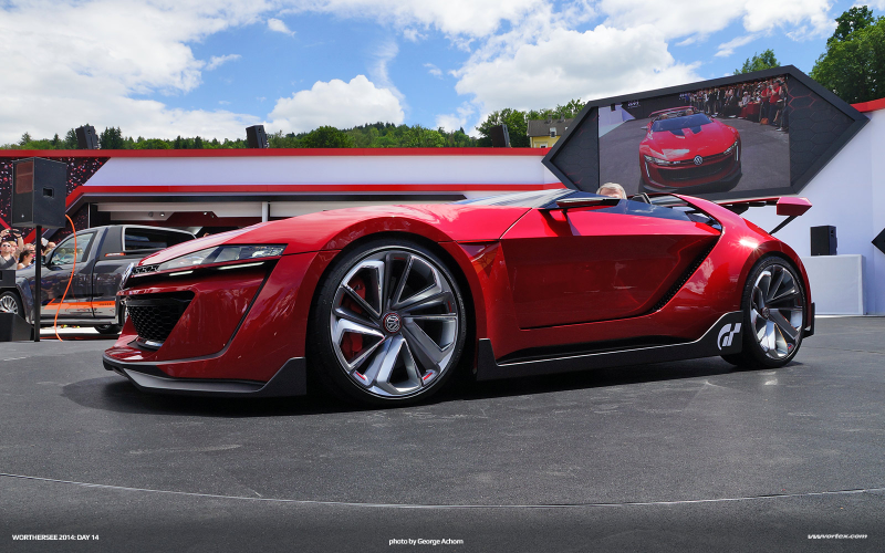 Illustration for article titled The Volkswagen GTI Vision Gran Turismo Is Bonkers In Real Life